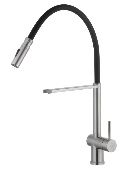 Смеситель для кухни с гибким изливом, Wonzon & Woghand, WW-88438003-BN цвет: никель