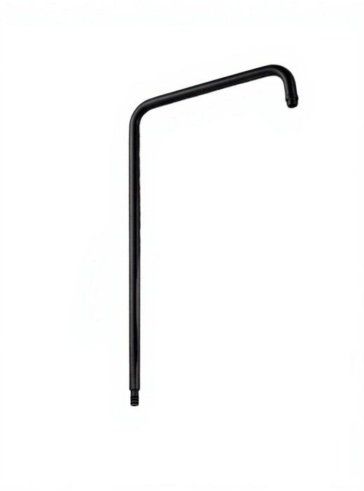 Удлиненная круглая трубка для душевых систем, Wonzon &amp; Woghand, WW-LY002-MB цвет: черный