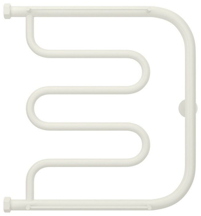 Сунержа Водяной полотенцесушитель 500x500, Лира, 30-4012-5050 цвет: матовый белый