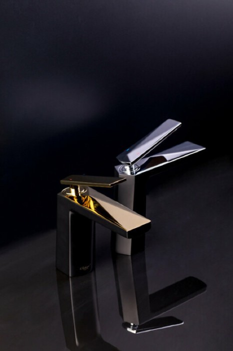 Смеситель для раковины, черный, Venturo Boheme 372-B