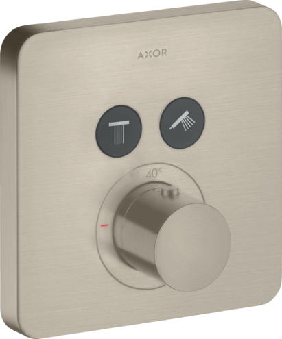 Термостат для душа ShowerSelect Axor, шлифованный никель арт. 36707820