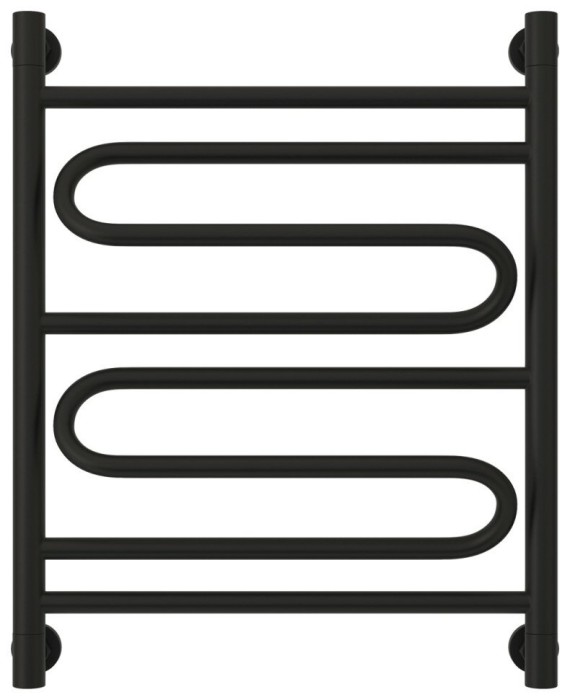 Сунержа Водяной полотенцесушитель 600x500, Элегия+, 31-0205-6050 цвет: матовый чёрный