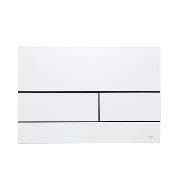 Панель смыва, металл, белый, square ii TECE арт. 9240832