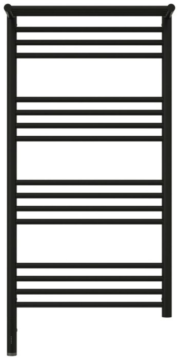 Сунержа Электрический полотенцесушитель 1000x500, Богема 3.0 с 1 полкой, 31-5806-1050 цвет: матовый чёрный