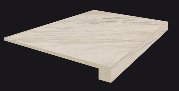 Ступень портофино белый фронтальная 33x45 Coliseum Gres Portofino арт. 620070000947