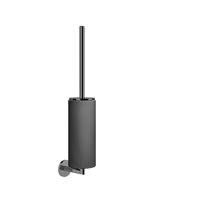 Туалетный ёршик, подвесной, Gessi Ingranaggio, black metal brushed pvd арт. 63820#707