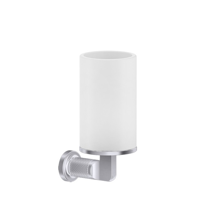 Стакан для зубных щеток настенный, Gessi Inciso, белый/finox арт. 58507#149