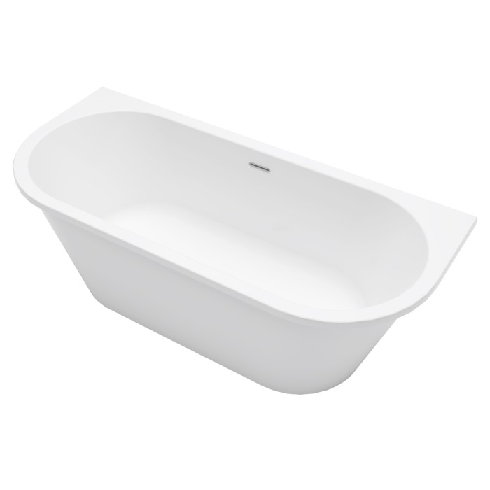 Акриловая ванна 1700x750x580 пристенная, Azario Elcon арт. ELC17075