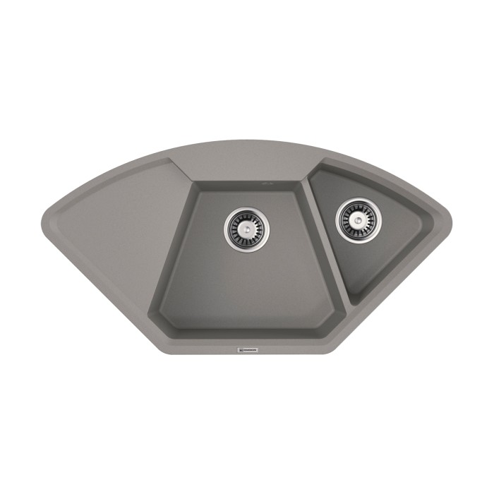 Кухонная мойка Omoikiri Yonaka 98-C-GR Artgranit, цвет leningrad grey арт. 4993714