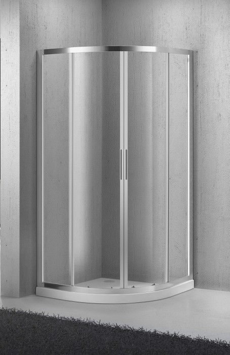 Душевой уголок 90x190 BelBagno, глянцевый хром, Sela арт. SELA-R-2-90-C-Cr