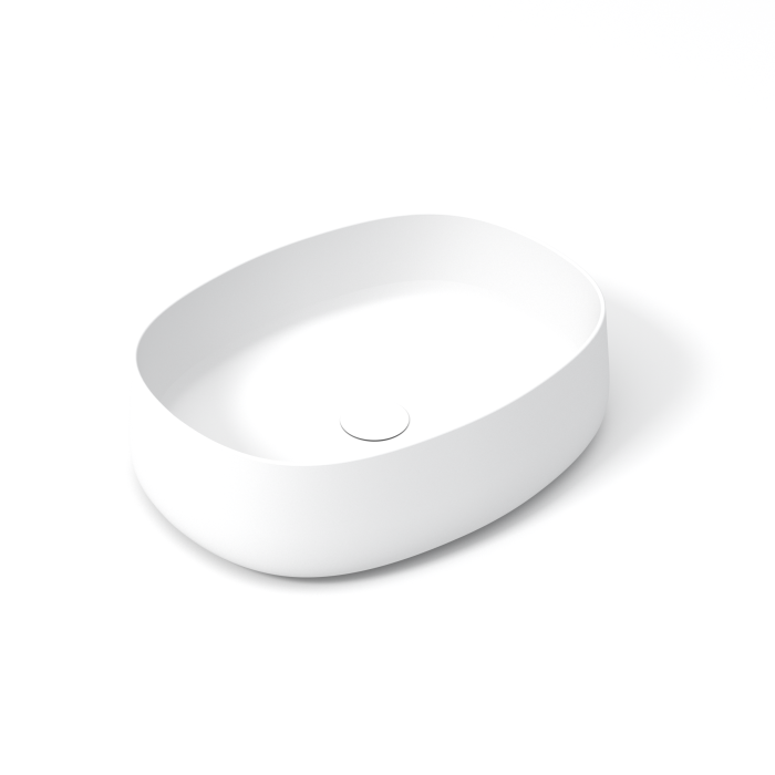 Накладная раковина 50x40x15 см, Olympia ceramica Wave, белый матовый арт. WAV42RE50011