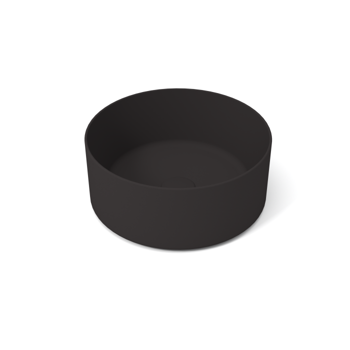 Накладная раковина, 40х40х17 см, Olympia ceramica Open, черный матовый арт. OPE42TO40023