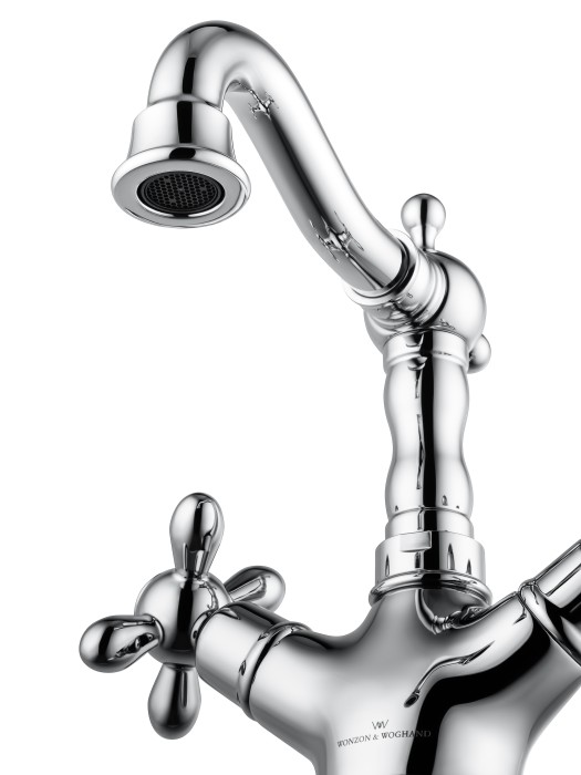 Смеситель для раковины, Wonzon & Woghand Retro, WW-88139020-CR цвет: хром