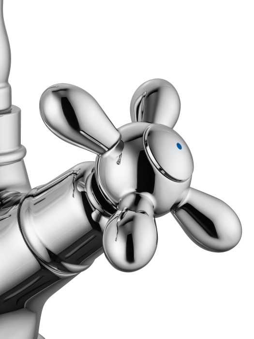 Смеситель для раковины, Wonzon & Woghand Retro, WW-88139020-CR цвет: хром