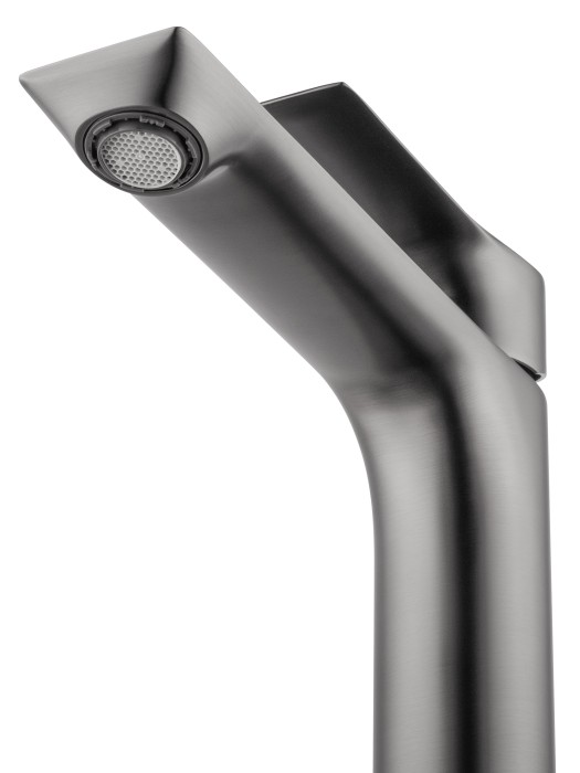 Смеситель для раковины высокий, Wonzon & Woghand Brilliant, WW-88019079-BGM цвет: графит