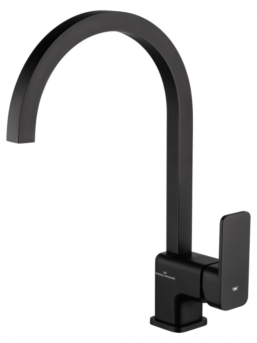 Смеситель для кухни, Wonzon &amp; Woghand Arnie, WW-692101-MB цвет: черный