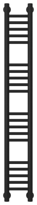 Сунержа Водяной полотенцесушитель 1200x150, Богема+ прямая, 31-0220-1215 цвет: матовый чёрный