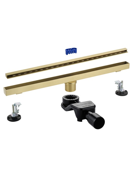 Душевой трап 60 см, Wonzon & Woghand, WW-65406M-BG цвет: золото