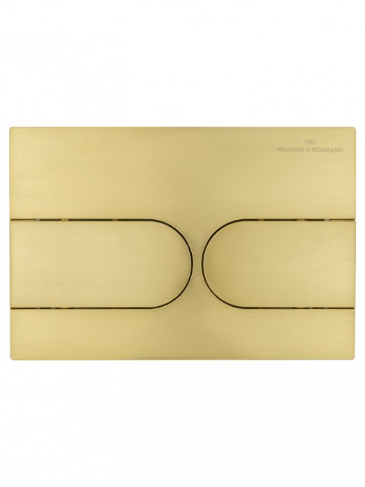 Кнопка смыва для инсталляции механическая, Wonzon &amp; Woghand, WW-IB233-BG цвет: золото