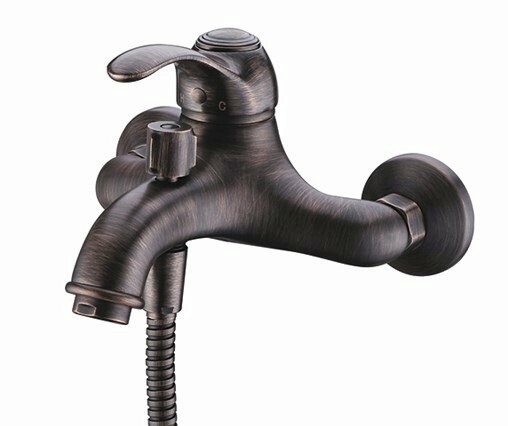Смеситель для ванны с коротким изливом Isar 1300 WasserKRAFT арт. 1301