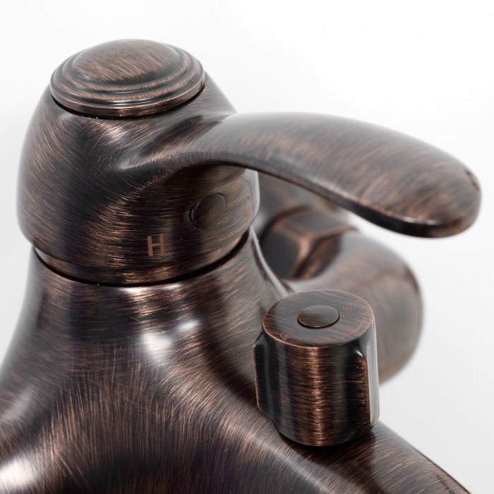 Смеситель для ванны с коротким изливом Isar 1300 WasserKRAFT арт. 1301