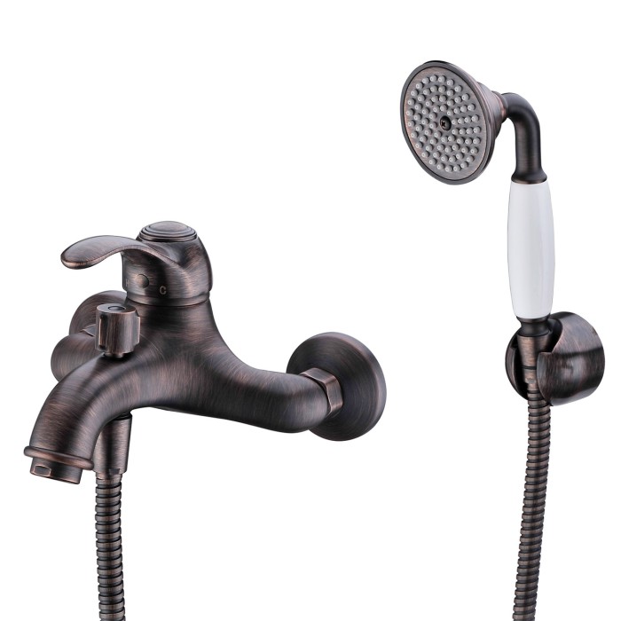 Смеситель для ванны с коротким изливом Isar 1300 WasserKRAFT арт. 1301