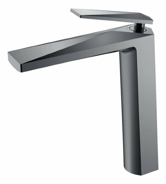 Смеситель для раковины, серый, Venturo Boheme 372-SGM