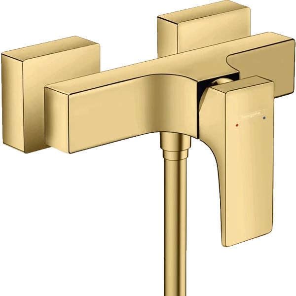Смеситель для душа, Hansgrohe Metropol, золото арт. 32560990