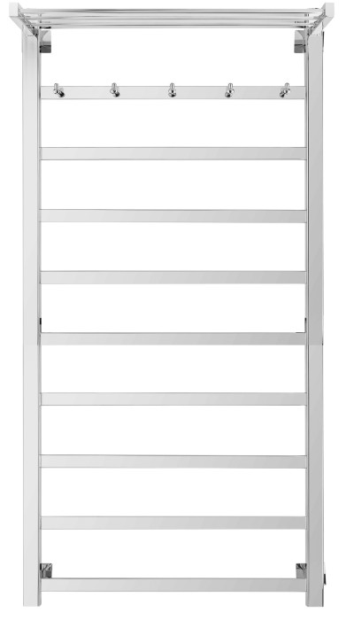 Полотенцесушитель электрический 120x60 Корсико 1 КСП (хром) Secado арт. 4603759400358