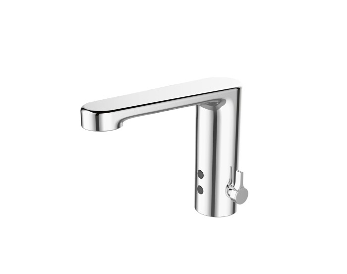Электронный смеситель для раковины BelBagno, глянцевый хром, NOVA, однорычажный арт. BB-ELVM-CRM