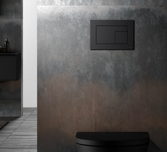 Кнопка смыва TECE Velvet черная арт. 9240732