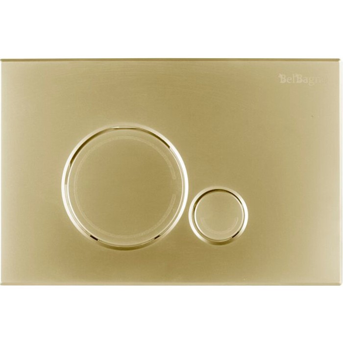 Клавиша смыва BelBagno, золото, SFERA арт. BB018-SR-ORO