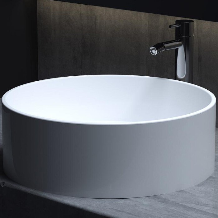 Раковина накладная 45x45, матовая, Salini ARMONIA TOP арт. 130127MRF