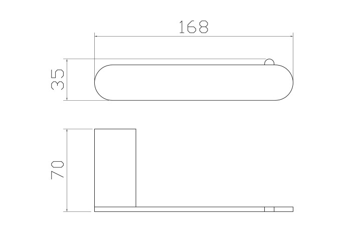 Держатель для туалетной бумаги без крышки, Wonzon & Woghand Carbon, WW-7716 цвет: черный
