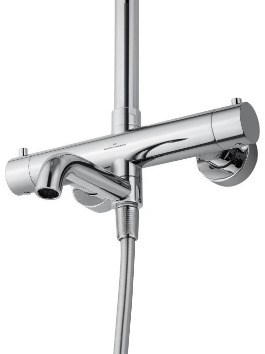 Душевая система с термостатом, Wonzon & Woghand Stick, WW-88739903-CR цвет: хром