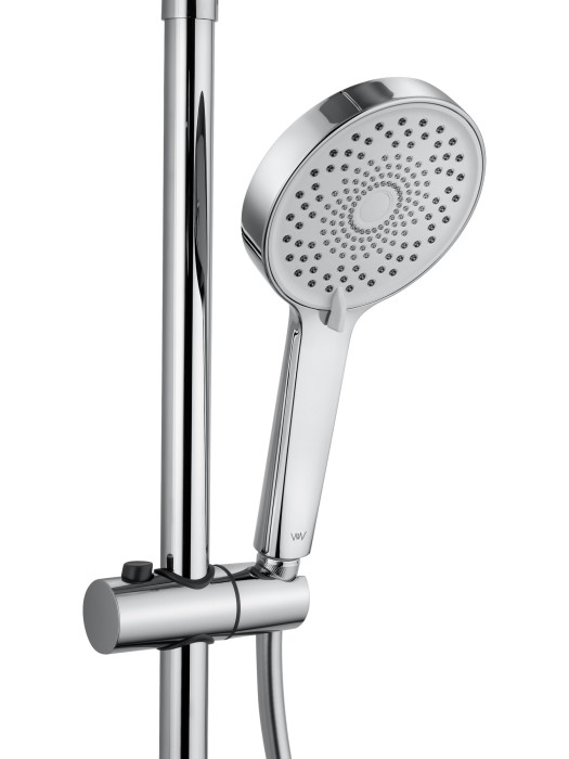 Душевая система с термостатом, Wonzon & Woghand Stick, WW-88739903-CR цвет: хром