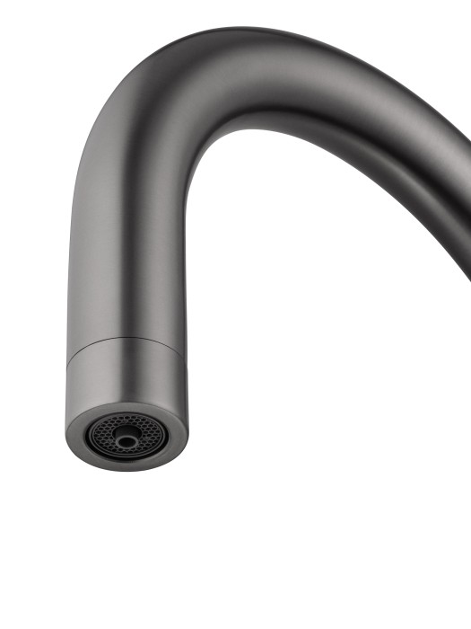 Смеситель для кухни c подключением фильтра, Wonzon & Woghand, WW-3211-BGG цвет: графит