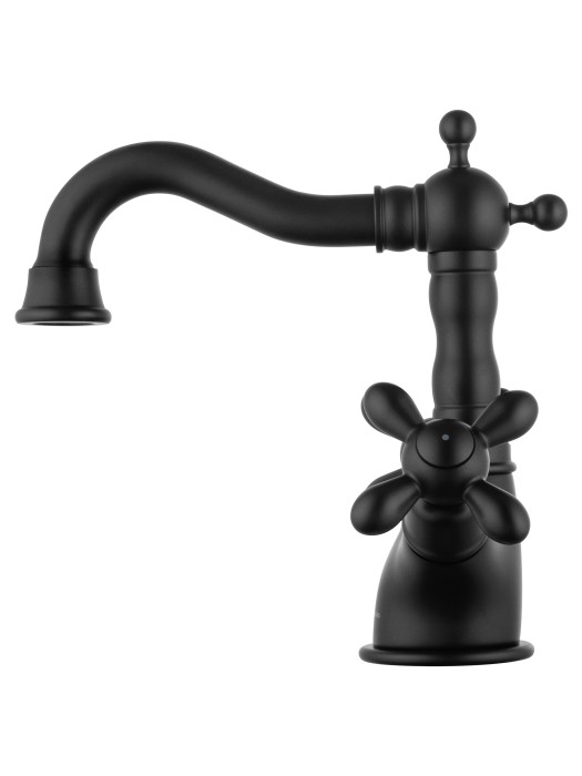 Смеситель для раковины, Wonzon & Woghand Retro, WW-88139020-MB цвет: черный