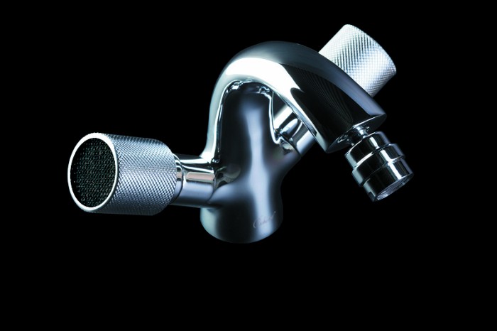 Смеситель для биде black, chrome, Boheme Royal cristal - 276-Royal/CRST black