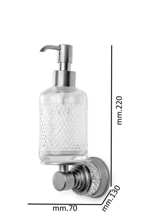 Диспенсер настенный chrome, Boheme Aura_acc - 10247-CR