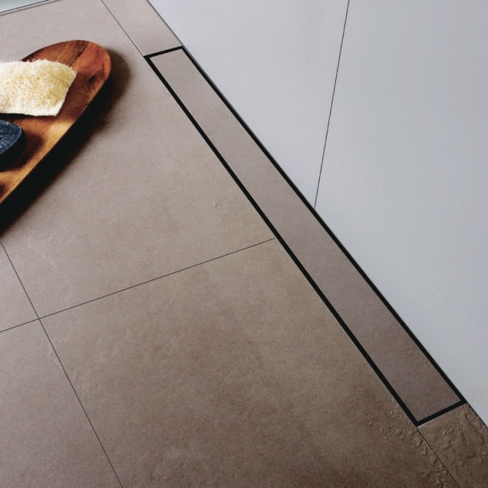 Душевой лоток BERGES C1 Norma 600, матовый хром, S-сифон D50 H60, арт.090137