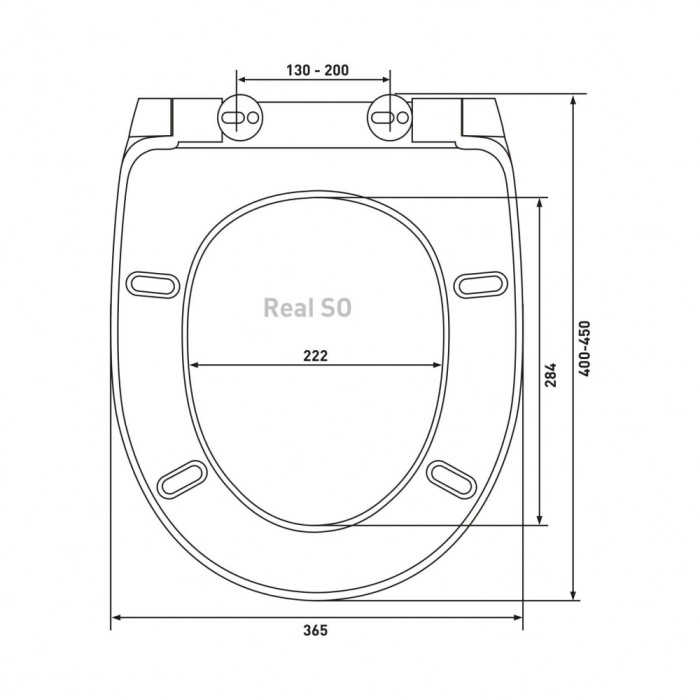 Сиденье для унитаза Berges Real SO  арт. 011503