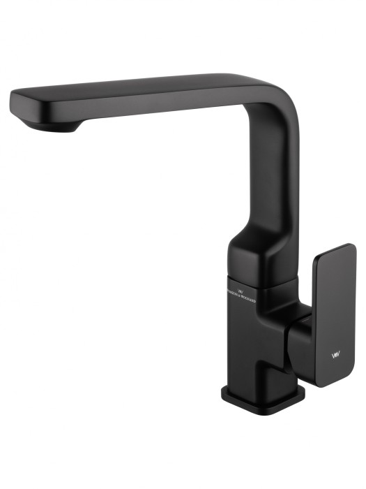 Смеситель для кухни, Wonzon &amp; Woghand Arnie, WW-692102-MB цвет: черный