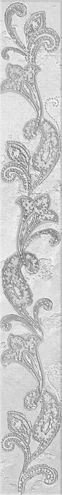 Бордюр sfumato grey paisley 50.5x6.2 AZORI Lounge арт. 583241002