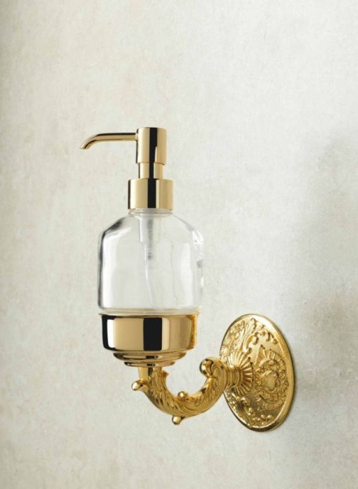 Настенный дозатор STIL HAUS Noto, NT30(16) цвет: золото