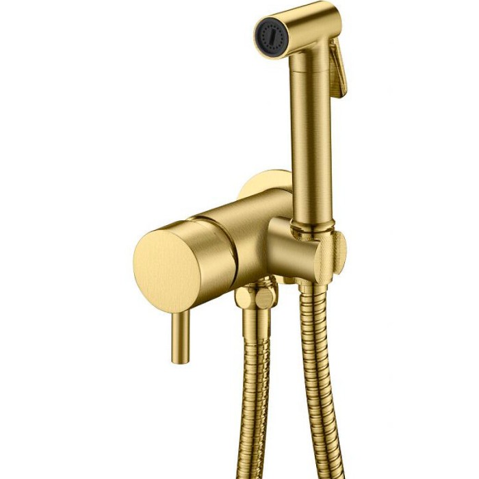 Гигиенический душ со смесителем, золото, Uno Boheme 467-MG