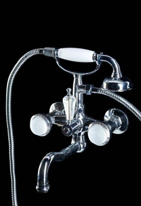 Смеситель для ванны, хром, Satine Boheme 273-ST