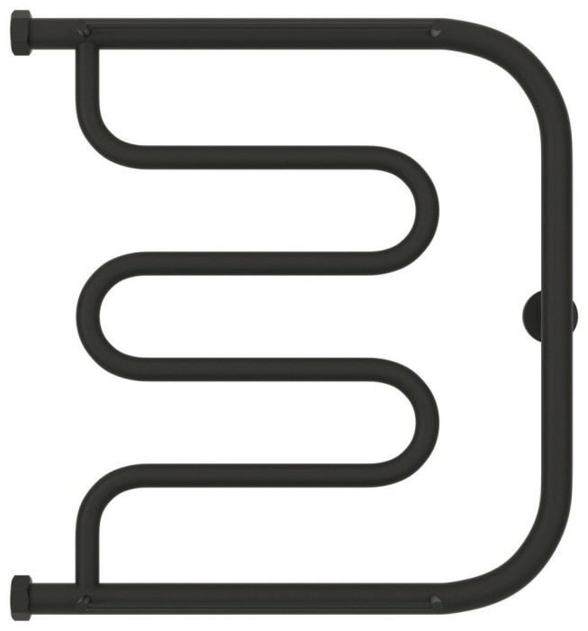 Сунержа Водяной полотенцесушитель 500x500, Лира, 15-4012-5050 цвет: тёмный титан муар