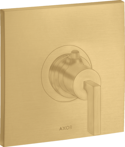 Термостат для душа HighFlow Citterio Axor, шлифованное золото арт. 39711250