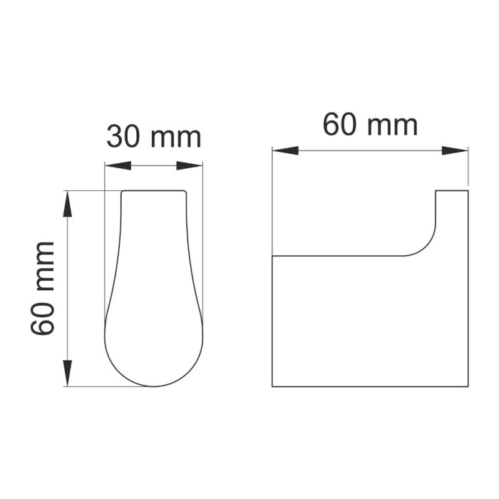 Крючок WasserKRAFT Elbe K-7200 арт. K-7223